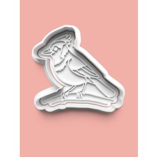 Aktastore Kuş Figürü Kurabiye Kalıbı ve Şeker Hamuru Kalıbı