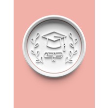 Aktastore Mezuniyet Temalı Kurabiye Kalıbı ve Şeker Hamuru Kalıbı