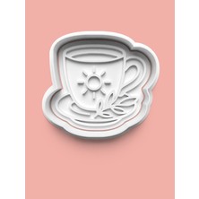 Aktastore Çay Kahve Fincanı Kurabiye Kalıbı ve Şeker Hamuru Kalıbı