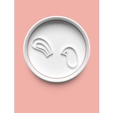 Aktastore Tavşan Kulakları Kurabiye Kalıbı ve Şeker Hamuru Kalıbı