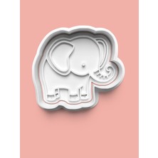 Aktastore Fil Figürü Kurabiye Kalıbı ve Şeker Hamuru Kalıbı