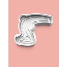 Aktastore Yoga Yapan Keçi Figürü Kurabiye Kalıbı ve Şeker Hamuru Kalıbı