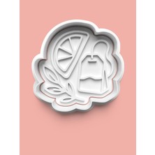 Aktastore Poşet Çay Figürü Kurabiye Kalıbı ve Şeker Hamuru Kalıbı