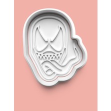 Aktastore Venom Figürü Kurabiye Kalıbı ve Şeker Hamuru Kalıbı