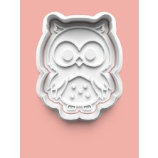 Aktastore Baykuş Figürü Kurabiye Kalıbı ve Şeker Hamuru Kalıbı