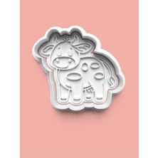 Aktastore Inek Figürü Kurabiye Kalıbı ve Şeker Hamuru Kalıbı