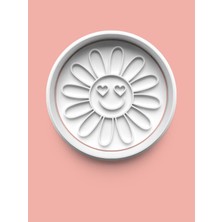 Aktastore Gülen Yüzlü Papatya Modeli Kurabiye Kalıbı ve Şeker Hamuru Kalıbı