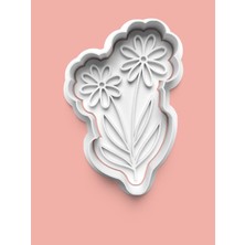 Aktastore Çiçek Modeli Kurabiye Kalıbı ve Şeker Hamuru Kalıbı