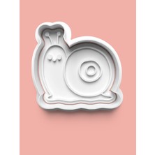 Aktastore Salyangoz Figürü Kurabiye Kalıbı ve Şeker Hamuru Kalıbı