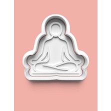 Aktastore Yoga Figürü Kurabiye Kalıbı ve Şeker Hamuru Kalıbı