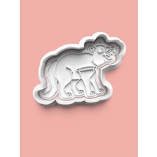 Aktastore Tazmanya Canavarı Figürü Kurabiye Kalıbı ve Şeker Hamuru Kalıbı