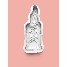 Aktastore Mum Figürü Kurabiye Kalıbı ve Şeker Hamuru Kalıbı