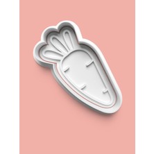 Aktastore Havuç Figürü Kurabiye Kalıbı ve Şeker Hamuru Kalıbı