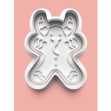 Aktastore Krampus Figürü Kurabiye Kalıbı ve Şeker Hamuru Kalıbı