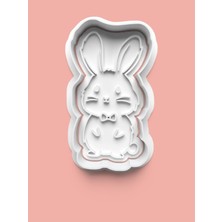 Aktastore Papyonlu Tavşan Kurabiye Kalıbı ve Şeker Hamuru Kalıbı