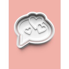 Aktastore Kalpten Ifadeler Temalı Kurabiye Kalıbı ve Şeker Hamuru Kalıbı