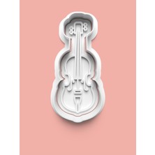 Aktastore Keman Figürü Kurabiye Kalıbı ve Şeker Hamuru Kalıbı