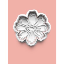 Aktastore Çiçek Figürü Kurabiye Kalıbı ve Şeker Hamuru Kalıbı