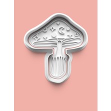 Aktastore Mantar Figürü Kurabiye Kalıbı ve Şeker Hamuru Kalıbı