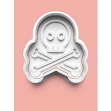 Aktastore Korsan Teması Kurabiye Kalıbı ve Şeker Hamuru Kalıbı