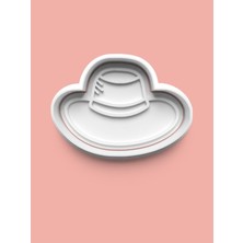 Aktastore Bahçıvan Şapkası Figürü Kurabiye Kalıbı ve Şeker Hamuru Kalıbı