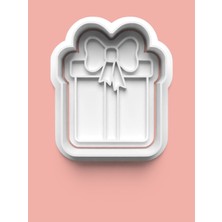 Aktastore Hediye Kutusu Kurabiye Kalıbı ve Şeker Hamuru Kalıbı