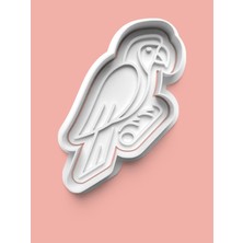 Aktastore Korsan Teması Papağan Kurabiye Kalıbı ve Şeker Hamuru Kalıbı