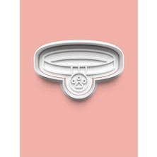 Aktastore Köpek Tasması Kurabiye Kalıbı ve Şeker Hamuru Kalıbı