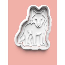 Aktastore Vahşi Kurt Figürü Kurabiye Kalıbı ve Şeker Hamuru Kalıbı