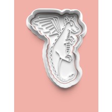 Aktastore Ejderha Kurabiye Kalıbı ve Şeker Hamuru Kalıbı