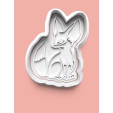 Aktastore Tilki Figürü Kurabiye Kalıbı ve Şeker Hamuru Kalıbı