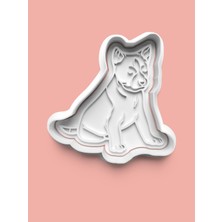 Aktastore Basenji Köpek Figürü Kurabiye Kalıbı ve Şeker Hamuru Kalıbı