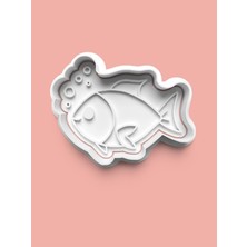 Aktastore Balık Figürü Kurabiye Kalıbı ve Şeker Hamuru Kalıbı