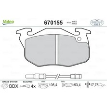 ON FREN BALATASI R9 YM R19 CLIO 3 EXPRESS SAXO 1.0I.1.1I.1.4I SAXO P106 P306 P405