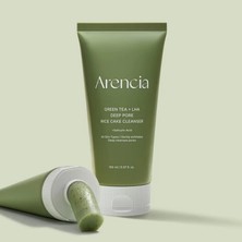 Arencia - Green Tea + Lha Deep Pore Rice Cake Cleanser(Yağlı Ciltler Için Temizleyici)(Globalcare)