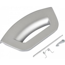 FullYedek Ariston Hotpoint  Fmg 802STK Çamaşır Makinesi Kapak Mandal Tutamağı Gri
