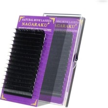 Lenazma Cosmetics Nagaraku Ipek Kirpik 0,07C Kıvrım Kalınlık 9mm Uzunluk Takma Kirpik
