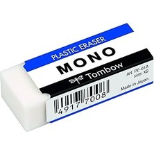 Tombow Mono Silgi, 17X11X43MM, Beyaz