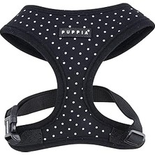 Puppia Dotty Harness A, Large, Siyah
