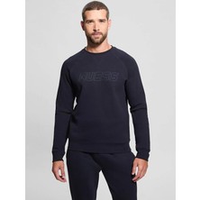 Guess New Aldwın Cn Sweats Erkek Swearshirt Z4YQ16K9V31