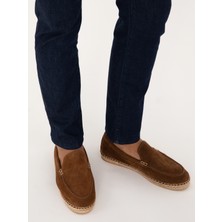 Cacharel Erkek Kahverengi Termo Taban %100 Deri Loafer Ayakkabı 50269934-VR029