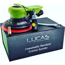 Lucas 2,5 Orbital Havalı Zımpara Makinası
