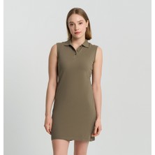 Columbia Csc Basic Polo Sleeveless Dress Kadın Sıfır Kol Elbise