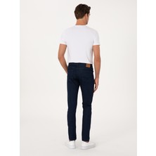 Cacharel Erkek Lacivert Slim Fit Pamuk Karışımlı Jean Pantolon 50305763-VR033