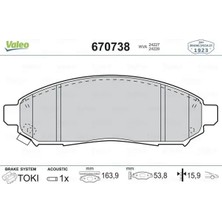 On Fren Balatası Nıssan Navara 04-10 Patfınder 05-11 (17 Jant)