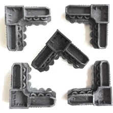 17X25 Sineklik Köşe Takozu Siyah 5 Adet