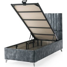 Madrid Emniyet Kilit Sistemli %100 Paslanmaz Çelik 90*190 Baza