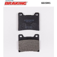 Yamaha Fzr 1000 Arka Fren Balatası Braking 661SM1 Yarı Metalik Balat