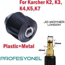 Karcher K Serisi Basınçlı Yıkama Makineleriyle Uyumlu Profesyonel Araç Yıkama Tabanca Seti