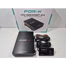 For-X Dsp Ses Işlemcisi - For-X XQ-680DSP 8 Kanal Dijital Oto Ses Işlemcisi - Kumandalı